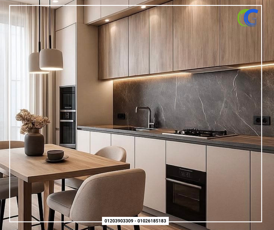Custom Wooden Kitchens - Custom design by Creative Group Egypt